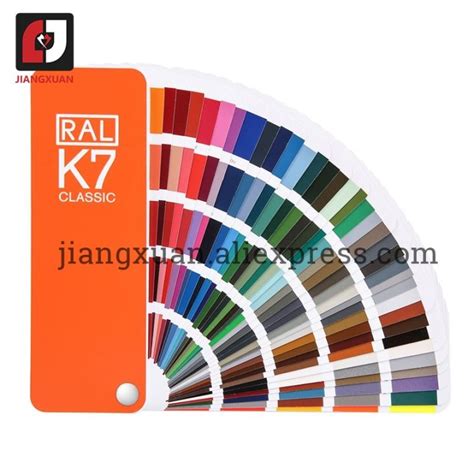 Err Germany Ral Color Card International Standard Ral K7 Color Chart