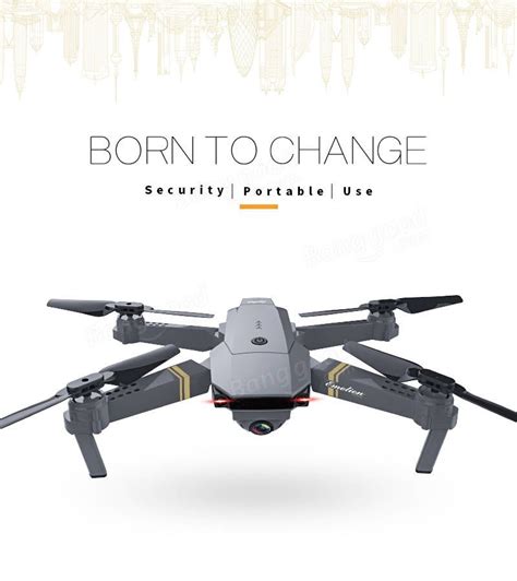 Eachine E Wifi Fpv With Mp Wide Angle Camera High Hold Mode Foldable