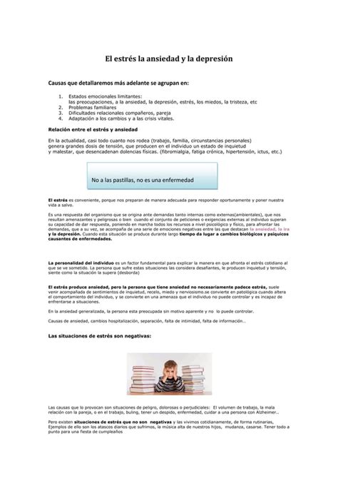 Estrés ansiedad y depresión PDF