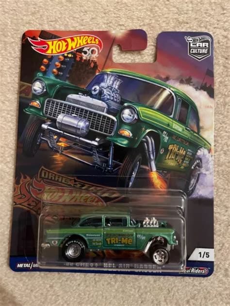 Hot Wheels Car Culture Drag Strip Demons Chevy Bel Air Gasser Eur