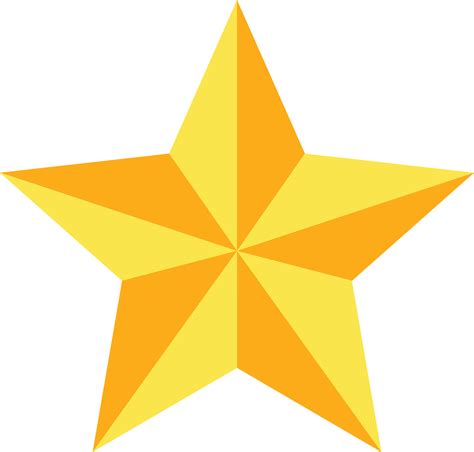 Yellow Star Icon On White Background Star Sign Cartoon Star Symbol