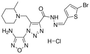 1 4 AMINO 1 2 5 OXADIAZOL 3 YL N Z 5 BROMO 2 THIENYL METHYLIDENE