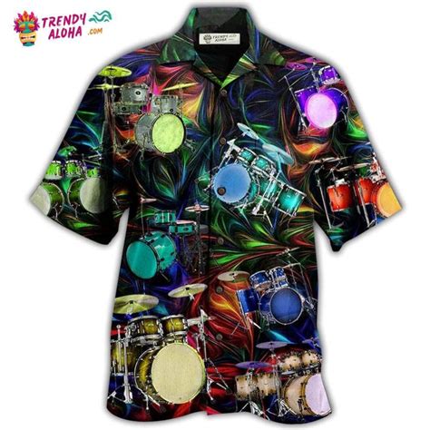 drum amazing  lover drum hawaiian shirt trendy aloha trendy aloha