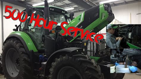 500 Hour Service On Our Deutz 6210 Youtube