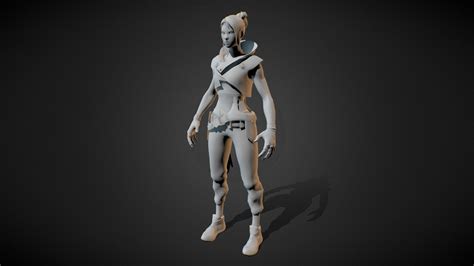 Valorant Jett 3d Model By Dedrick Koh Koribakusuta 59552f3