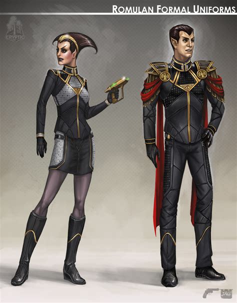 Star Trek Online Romulan Formal Concept Art By Fbombheart On Deviantart