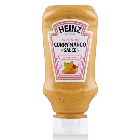 HEINZ Szósz 220 ml curry mangó szósz ALDI