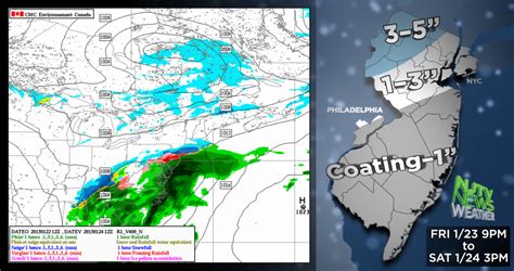 Njtv Weather Snow Coming Friday Into Saturday Nj Spotlight News