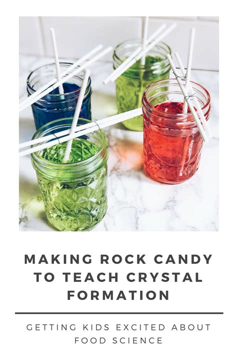 How To Make Rock Candy - All About Crystal Formation — First Thyme Mom