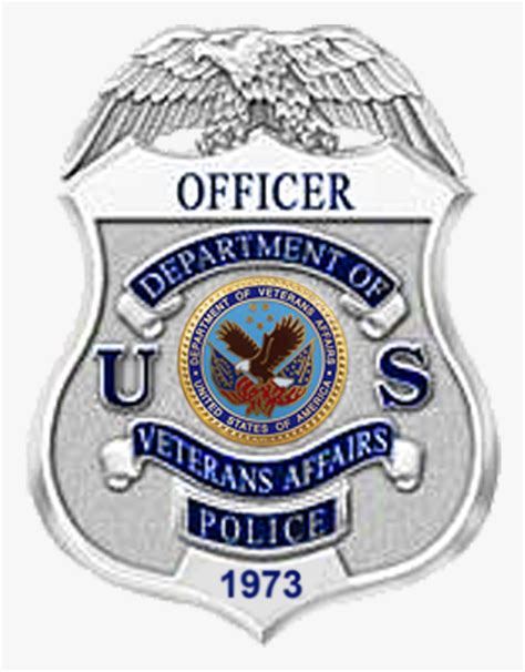 Badge Of The United States Department Of Veterans Affairs Va Police