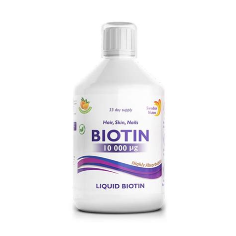 Swedish Nutra Biotin C Vitaminnal Ml Herbapont