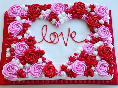 Valentine Sheet Cake In 2023 Themed Birthday Cakes Sheet Cake