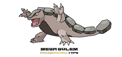 Mega Golem (Golem's Mega Evolution) by ericgl1996 on DeviantArt