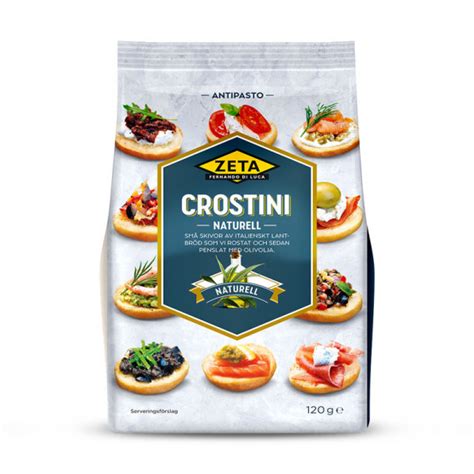 Crostini Naturella från Zeta Bröd Grossist Distributör Leverantör