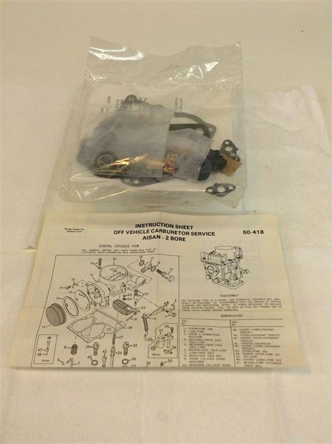 Aisan Bbl Carburetor Kit Toyota Corolla Mark Ii Corona R