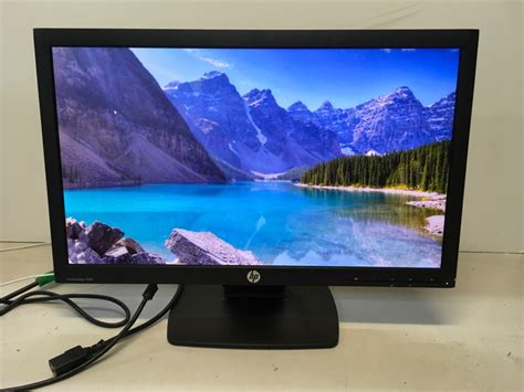 Monitor Hp Pro Display P Lcd Display No Cables Appears To