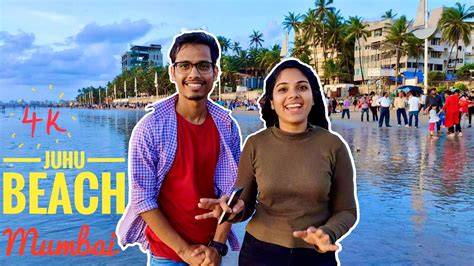 Juhu Beach 🏖 Mumbais Best Beach In 4k Youtube