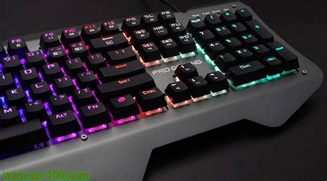 mechanical gaming keyboard  metal panel rgb backlit sc mk