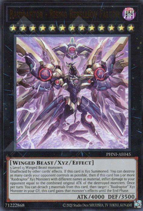 Phni Ae Raidraptor Rising Rebellion Falcon Ultra Rare Saigon Tcg