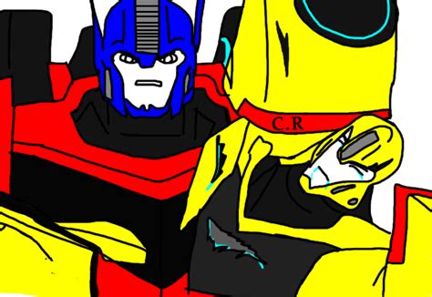 Tf Rid Optimus And Bumblebee Stay Away By Celtakerthebest On Deviantart