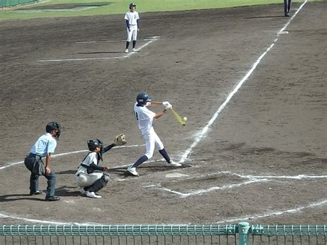 野球部～夏の大会初戦を勝利！（その3） 校長室より