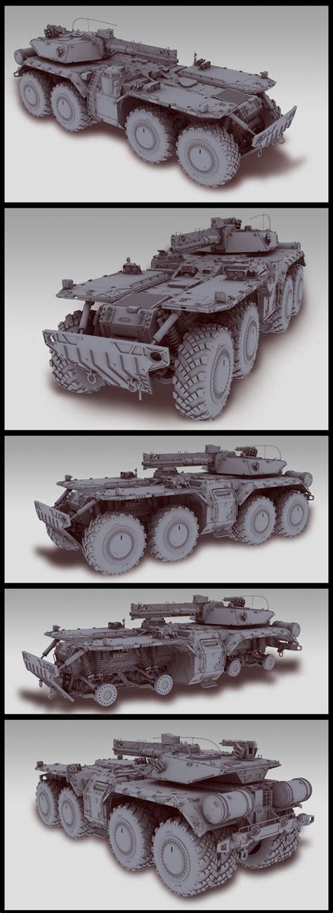 Tank Stanislav Gorshenin Futuristic Cars Army Vehicles Sci Fi Tank