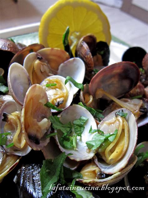 La fata in Cucina Sauté di cozze e vongole