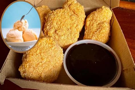 What?! Ice Cream Nuggets, with Dipping Sauces, Now Sold in Iowa