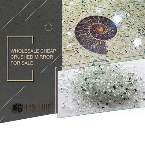 Buy Crushed Mirror Glass Chips For Craft Bsgglasschip