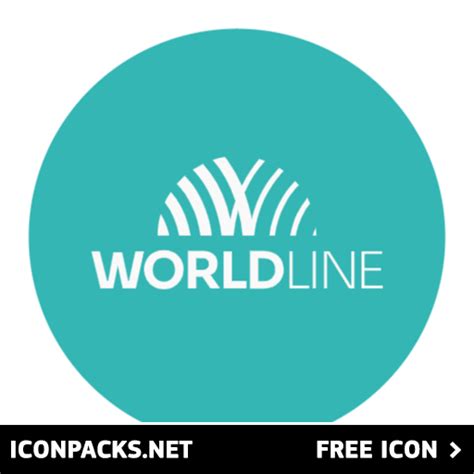 Free Worldline Circle Round Logo SVG, PNG Icon, Symbol. Download Image.