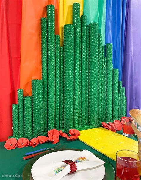 Wizard Of Oz Party Decor Ideas Chica And Jo Wizard Of Oz Decor