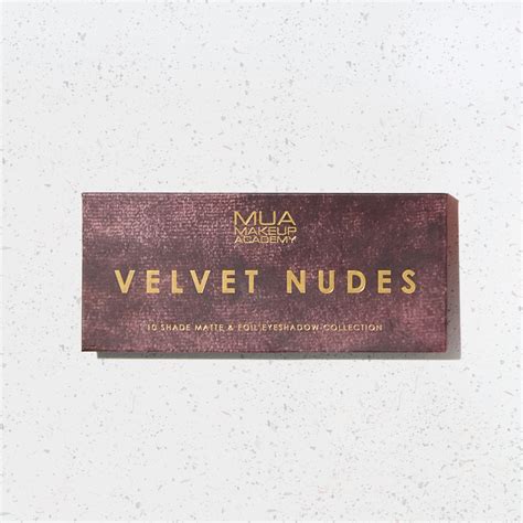 MUA Velvet Nudes Eyeshadow Palette - 10pan | Glossybox