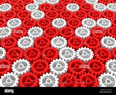 High Resolution Image Cogwheel 3d Rendered Illustration Abstraction