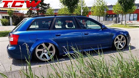 Audi A B Quattro Wagon Bagged On Sdm Wheels Project By Sven