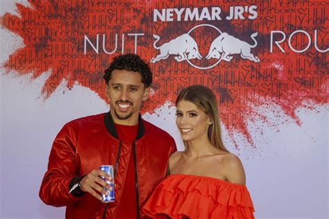 Photo Marquinhos Et Sa Femme Carol Cabrino Lors De La Soir E D