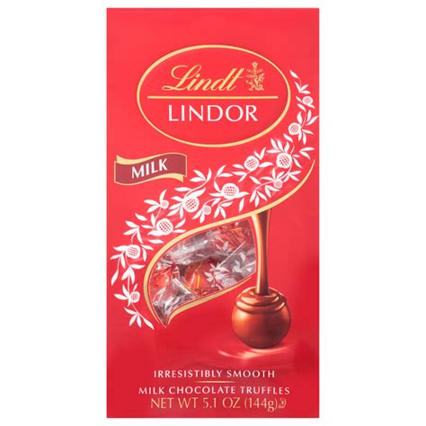 Save On Lindt Lindor Milk Chocolate Candy Truffles Order Online