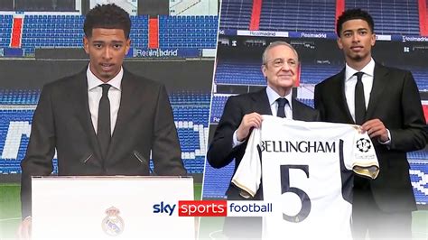 Proudest Day Of My Life Jude Bellingham Unveiled As Real Madrid