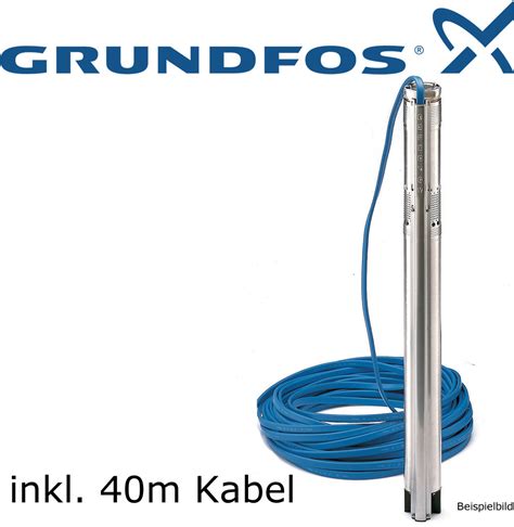 3 Well Pump Grundfos Sq 2 85 115kw 230v With 40m Cable Fontario