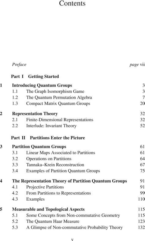 Contents Compact Matrix Quantum Groups And Their Combinatorics