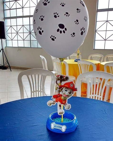 60 Ideas De Decoración Para Fiesta De Paw Patrol O Patrulla Canina