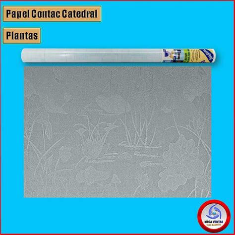 Papel Contac Catedral Plantas Megaventas Mcm