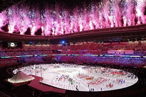 PHOTOS: 2021 Olympics Opening Ceremony in Tokyo - WTOP News