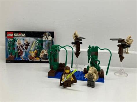 Star Wars Lego Set Naboo Swamp From Complete With Manual Ebay