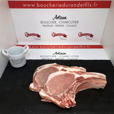 Côte de porc première Boucherie Durand