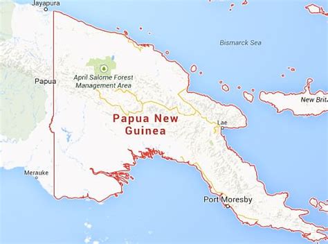 7 5 Magnitude Quake Hits Off Papua New Guinea The Daily Star