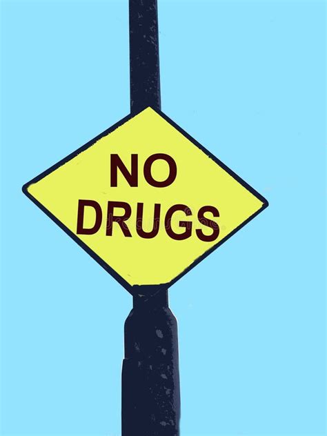 No Drugs Stock Illustration Illustration Of Foreboding 332157717