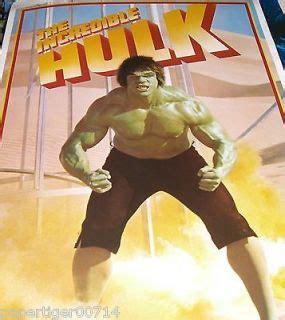 The Incredible Hulk Poster Magazine Lou Ferrigno On Popscreen