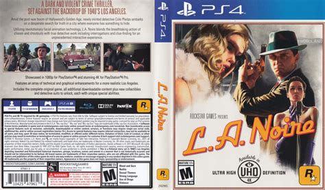 L.A. Noire - PlayStation 4 | VideoGameX