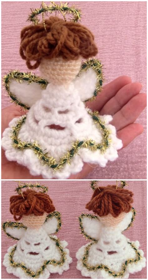 How To Crochet Christmas Angels - Crochet Ideas