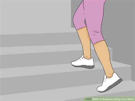 How To Exercise Using Your Stairs 13 Steps With Pictures